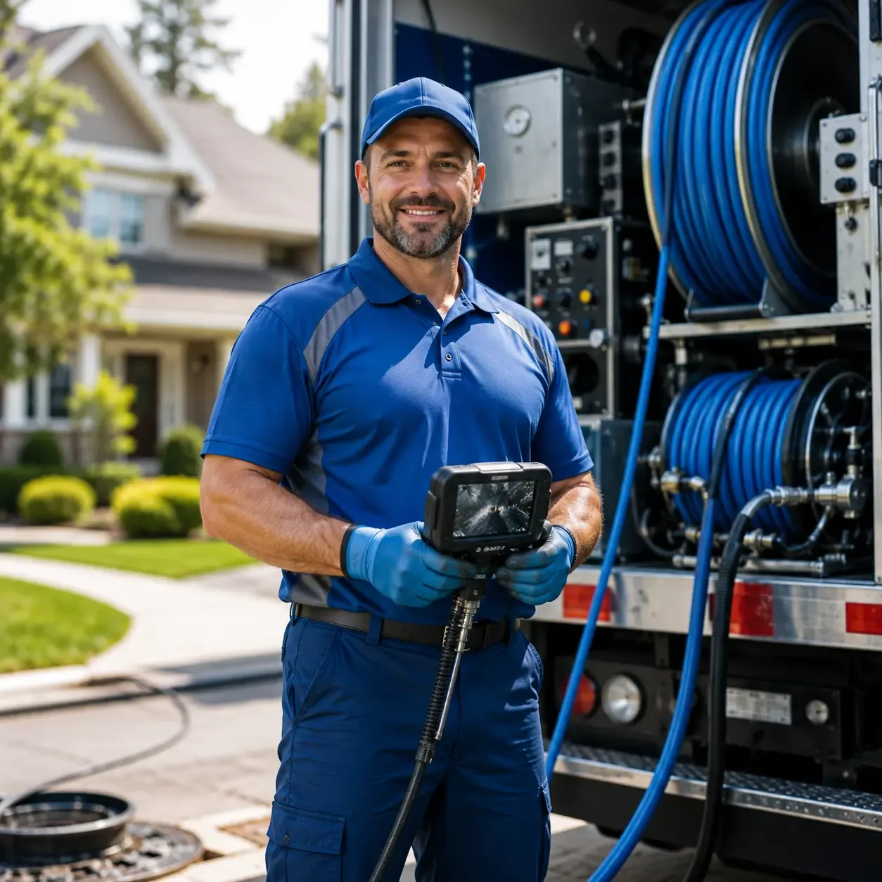 Local outdoor drain cleaning specialists in Blakeslee, OH